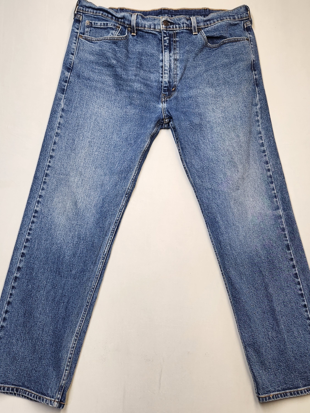 Levi's 505 Straight Leg Jeans Blue Waist 40 Length 32